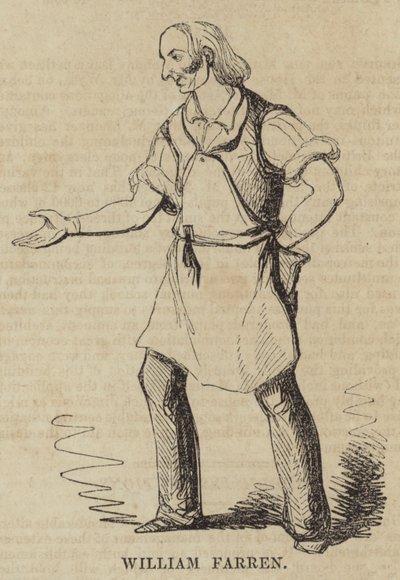 William Farren (Gravur) von English School
