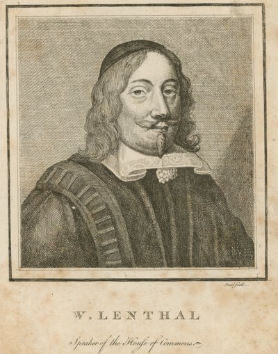 William Lenthal, Sprecher des Unterhauses von English School