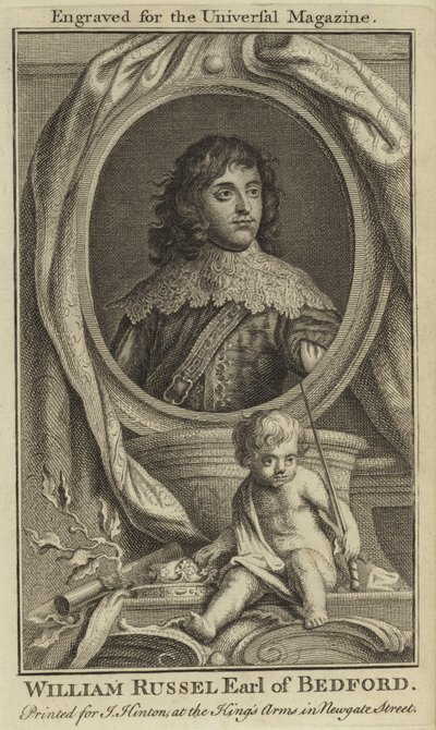 William Russel, Earl of Bedford von English School