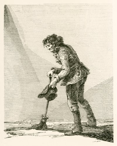 William Tomlins, ein Straßenkehrer von English School