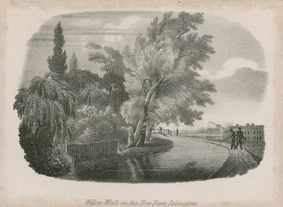 Willow Walk am New River, Islington, London von English School