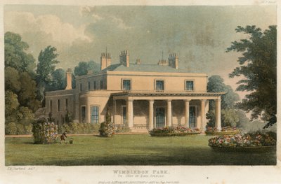 Wimbledon Park, der Sitz von Earl Spencer von English School