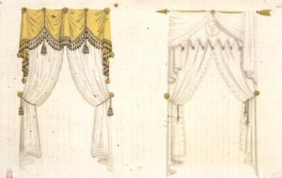 Fenstervorhänge, Platte 20 aus Ackermann