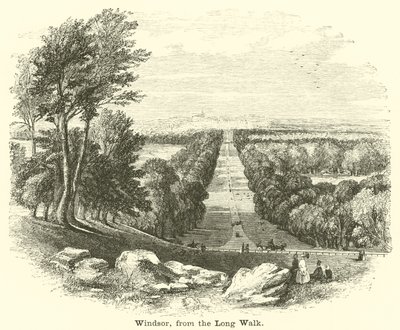 Windsor, vom Long Walk von English School