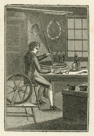 Der Drahtzieher (Gravur) von English School