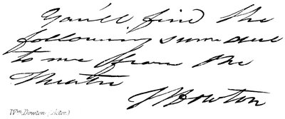 William Dowton (Schauspieler) von English School