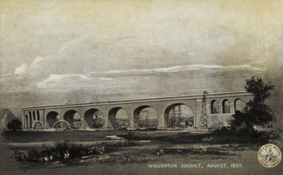 Wolverton Viadukt, August 1837 von English School