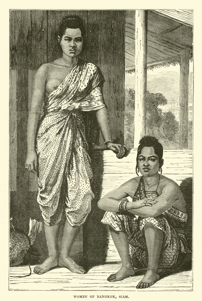 Frauen von Bangkok, Siam von English School