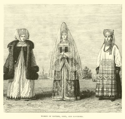 Frauen von Koursk, Orel und Kostroma von English School