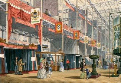 Wolle und Kammgarn, Die Große Ausstellung von 1851 von English School