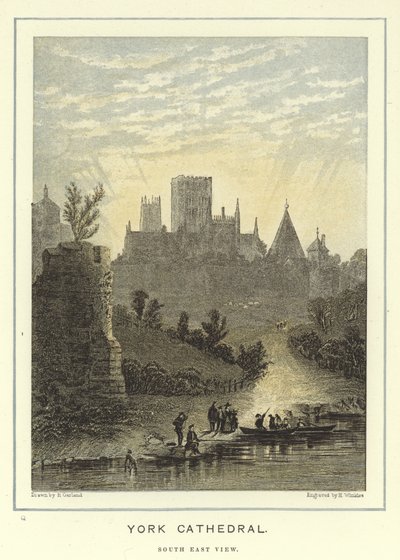 Kathedrale von York, Südostansicht von English School