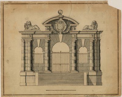York Stairs von Inigo Jones, ca. 1626 von English School