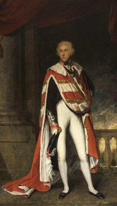 Sir John Fleming Leicester, Bart., in Peers Robes, 1789-1826 von English School English School