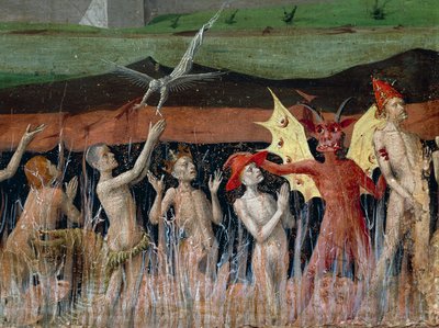 Fegefeuer (Detail) von Enguerrand Quarton