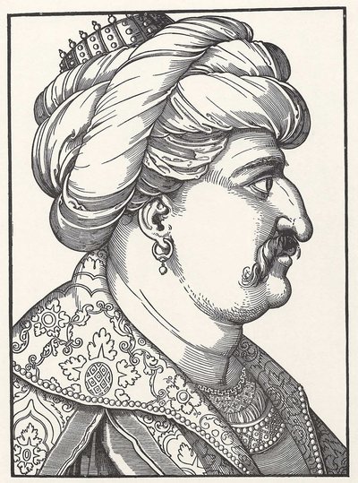 Porträt von Sultan Suleiman I. dem Prächtigen von Erhard Schon