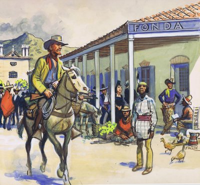 La Fonda, Santa Fe von Eric Parker