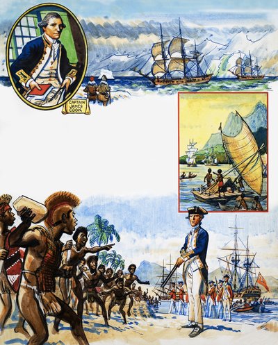 Sammelalbum des britischen Seemanns: Entdeckungsreisen von Eric Parker