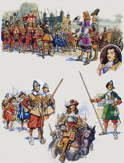 Dreifaches Hoch auf den neuen König! von Eric Parker