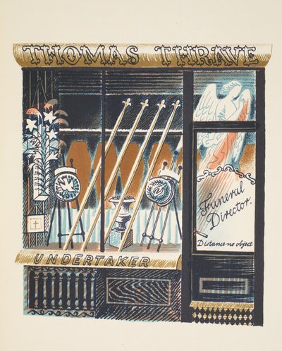 Bestattungsunternehmer, Illustration aus 