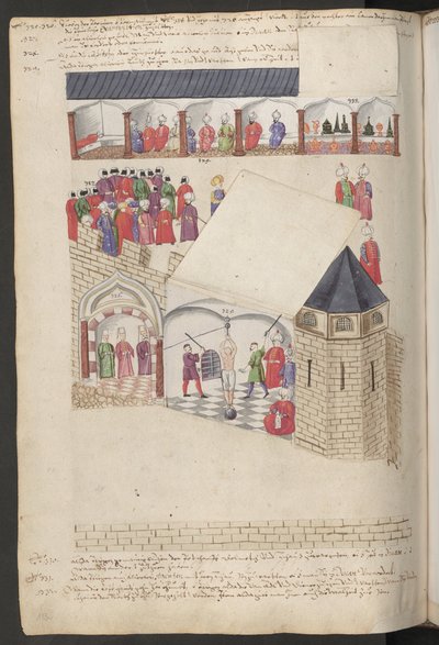 Gebäude in Konstantinopel von Erich Lessing