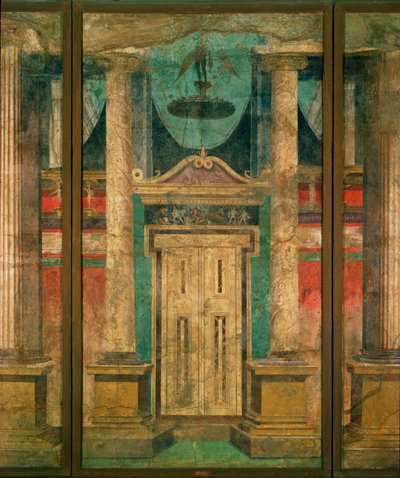 Szenische Dekoration, Türöffnung von Erich Lessing