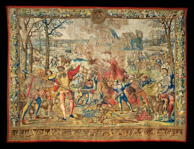 Wandteppich Die Jagden von Maximilian, einer von zwölf von Erich Lessing