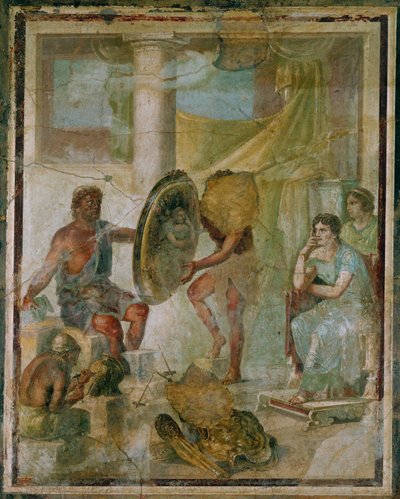 Thetis in der Schmiede des Hephaistos von Erich Lessing