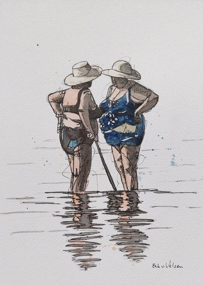 Sommerwasserplauderei von Erik Van Velzen