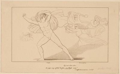 Illustration zu Aischylos von Erling Eckersberg
