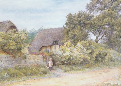 Ein Cottage in Gloucestershire von Ernest Albert Chadwick