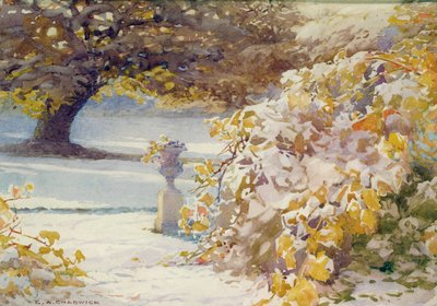 Der erste Schnee von Ernest Albert Chadwick