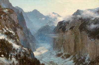 In seiner Hand sind die tiefen Orte der Erde von Ernest Albert Waterlow