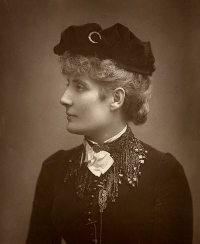 Harriett Jay, britische Autorin und Dramatikerin, 1888 von Ernest Barraud