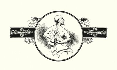Fischer trocknet seinen Rücken von Ernest Edward Briggs