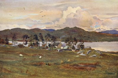 Lochinvar mit dem Haus des Hüters von Ernest Edward Briggs