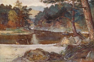 Der Fluss Tummel bei Pitlochry von Ernest Edward Briggs