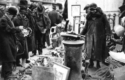 Alter Eisenmarkt am Boulevard Richard Lenoir, Paris, 1931 von Ernest Flammarion