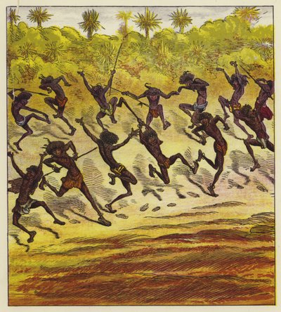 Kannibalen tanzen von Ernest Henry Griset
