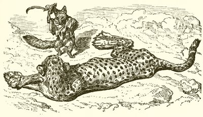 Der Leopard und der Fuchs von Ernest Henry Griset