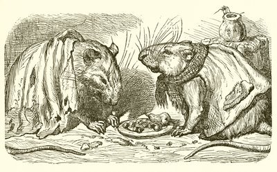Die Stadtmaus und das Land von Ernest Henry Griset