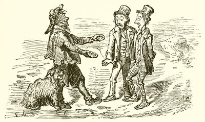 Die zwei Reisenden und die Auster von Ernest Henry Griset