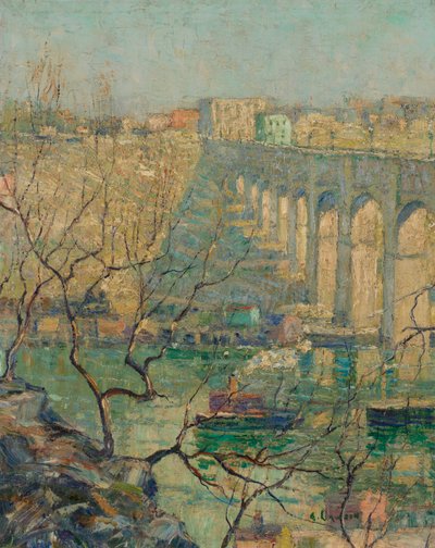 Ansicht der Brücke von Ernest Lawson