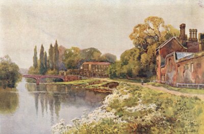In Hampton Court von Ernest William Haslehust