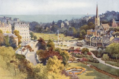 Bournemouth: Der Platz und Garten von Mont Dore von Ernest William Haslehust