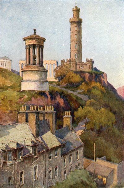 Calton Hill von Ernest William Haslehust
