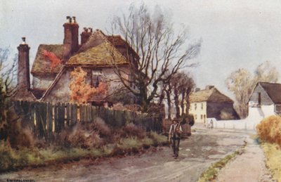 Chalk, Haus wo Dickens seine Flitterwochen verbrachte von Ernest William Haslehust