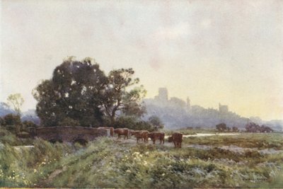 Dorchester von den Wiesen von Ernest William Haslehust