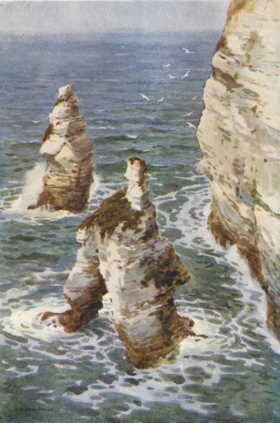 Flamborough: King and Queen Rocks von Ernest William Haslehust