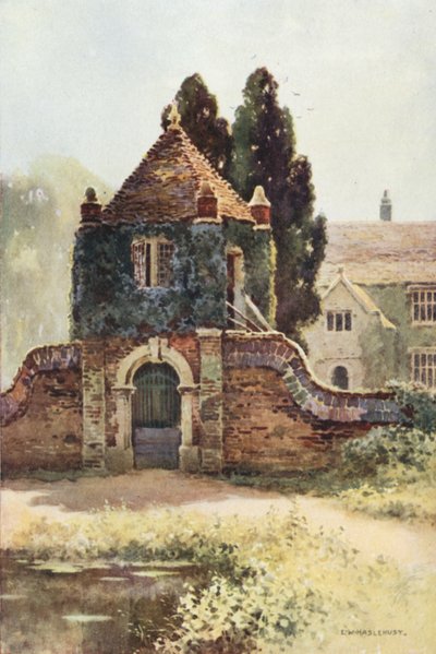 Tor, Poxwell Manor House von Ernest William Haslehust