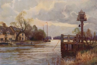 Horning Fähre von Ernest William Haslehust